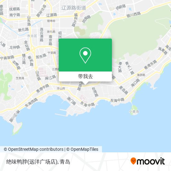绝味鸭脖(远洋广场店)地图