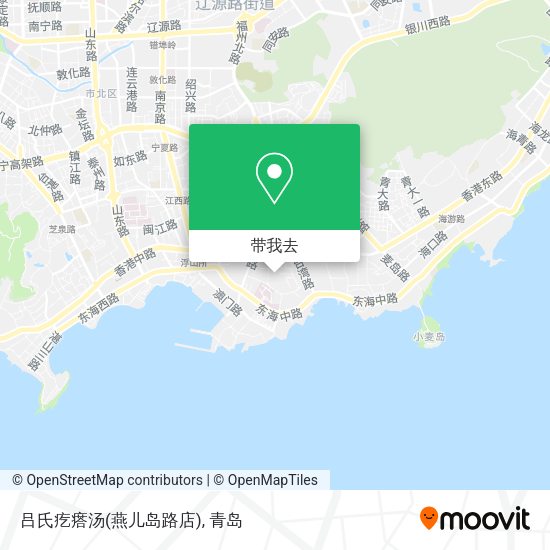 吕氏疙瘩汤(燕儿岛路店)地图