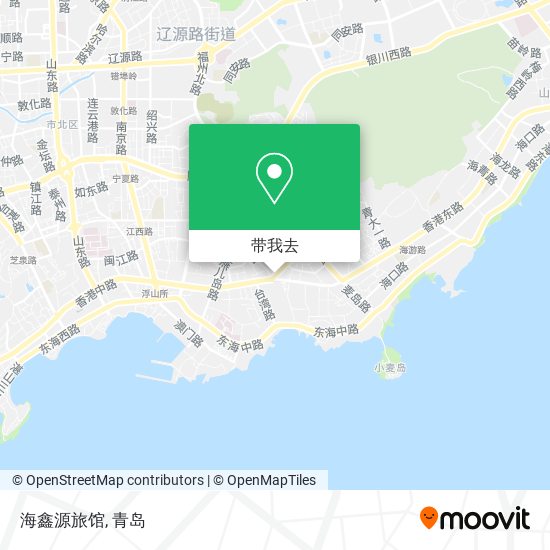海鑫源旅馆地图