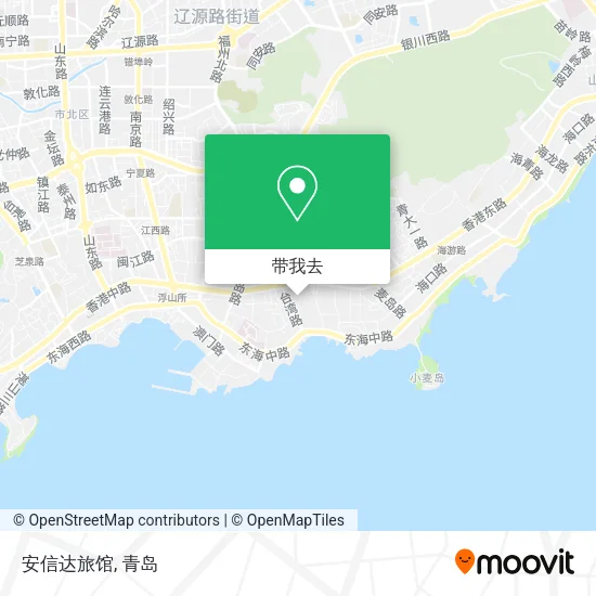安信达旅馆地图