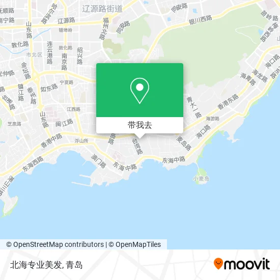 北海专业美发地图