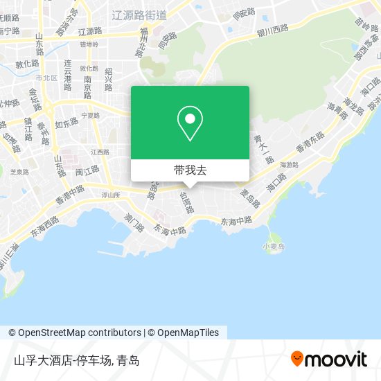 山孚大酒店-停车场地图