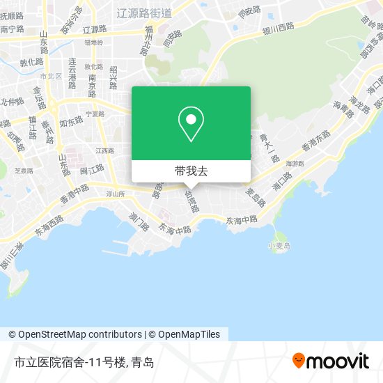 市立医院宿舍-11号楼地图