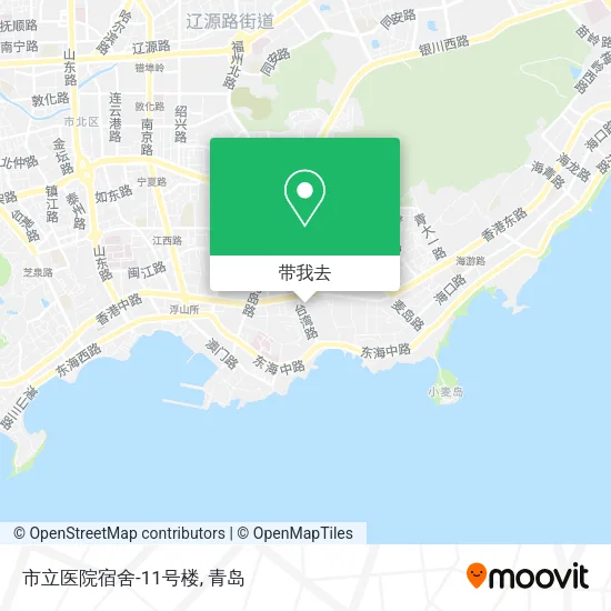 市立医院宿舍-11号楼地图