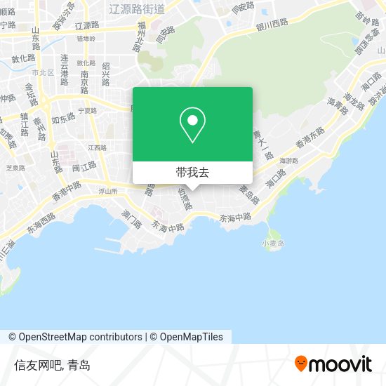 信友网吧地图