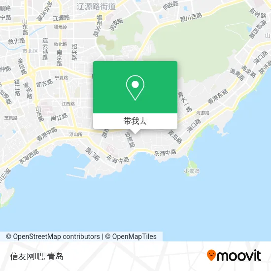信友网吧地图