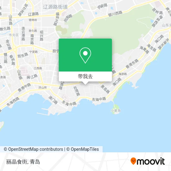 丽晶食街地图