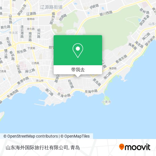 山东海外国际旅行社有限公司地图