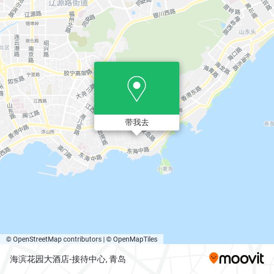 海滨花园大酒店-接待中心地图