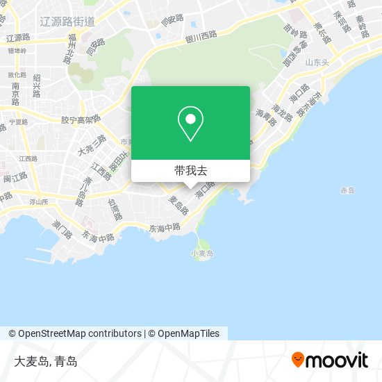 大麦岛地图