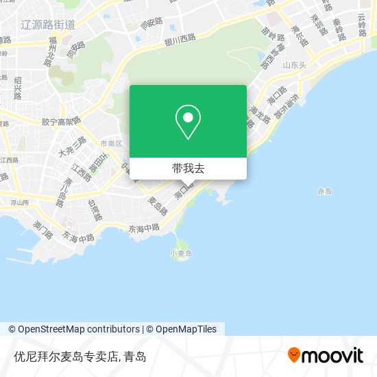 优尼拜尔麦岛专卖店地图