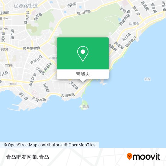青岛吧友网咖地图