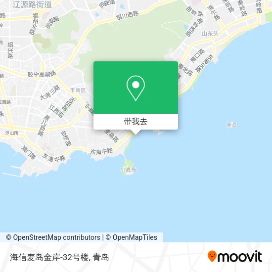 海信麦岛金岸-32号楼地图