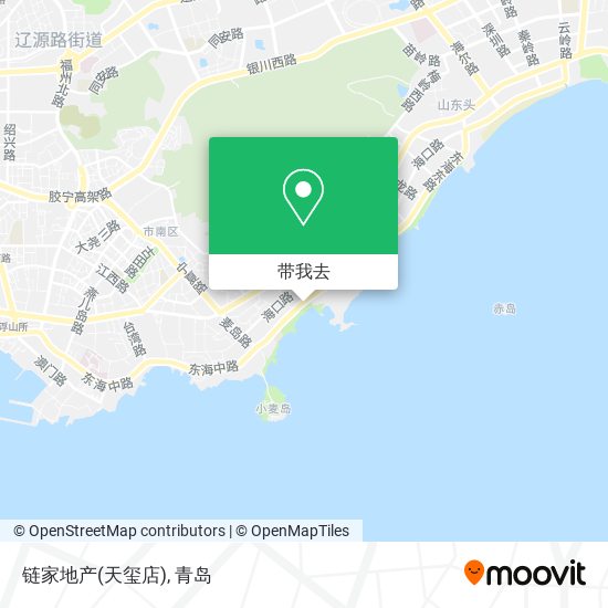 链家地产(天玺店)地图