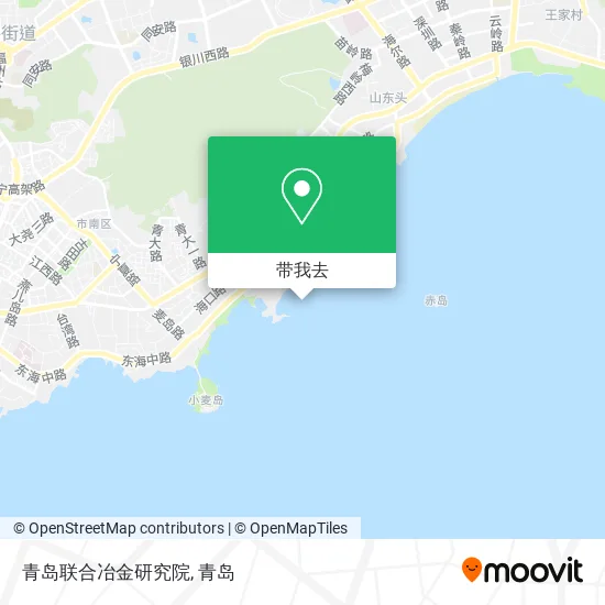 青岛联合冶金研究院地图