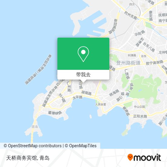 天桥商务宾馆地图