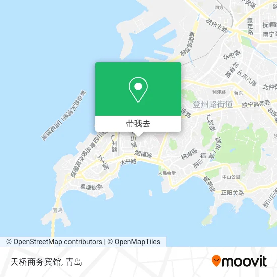 天桥商务宾馆地图