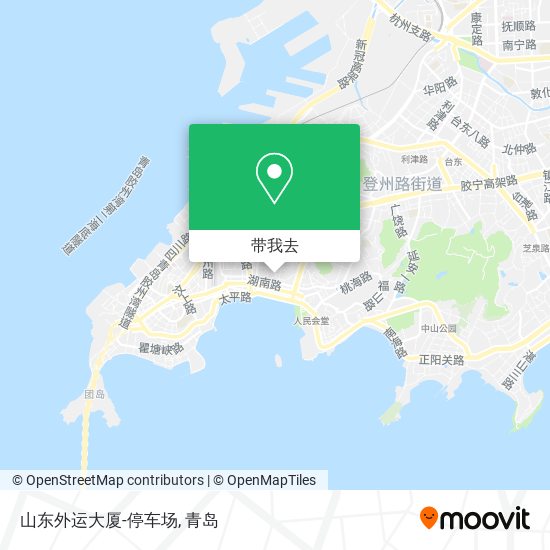 山东外运大厦-停车场地图