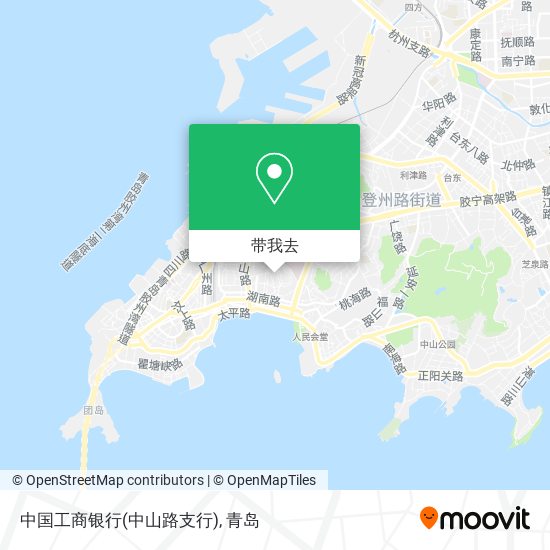 中国工商银行(中山路支行)地图