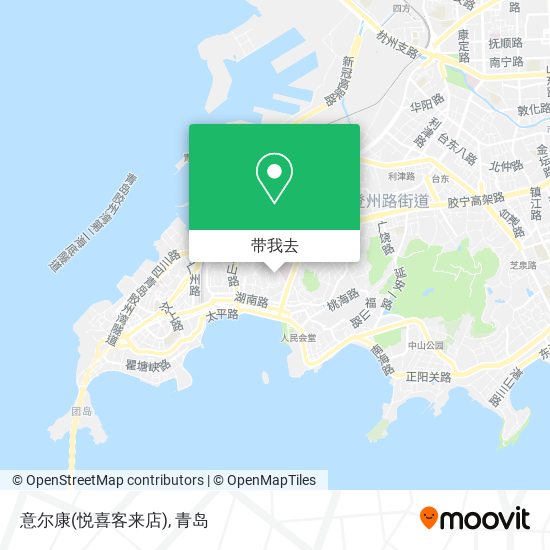 意尔康(悦喜客来店)地图