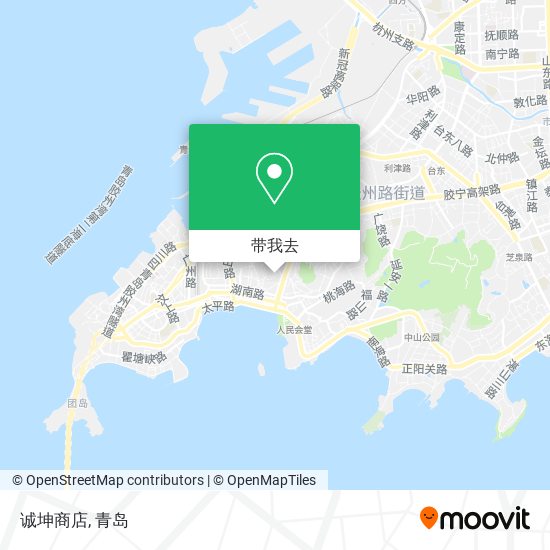 诚坤商店地图