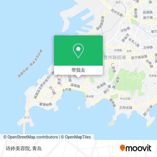 诗婷美容院地图