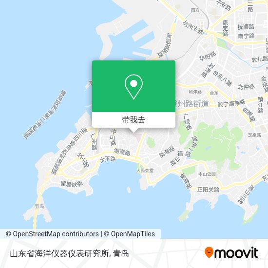 山东省海洋仪器仪表研究所地图