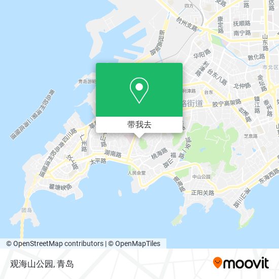 观海山公园地图