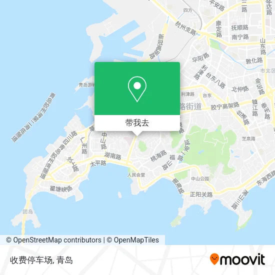 收费停车场地图