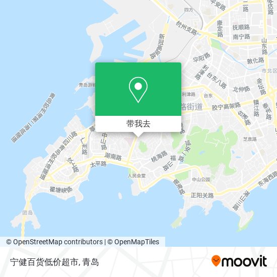 宁健百货低价超市地图