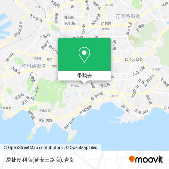 易捷便利店(延安三路店)地图