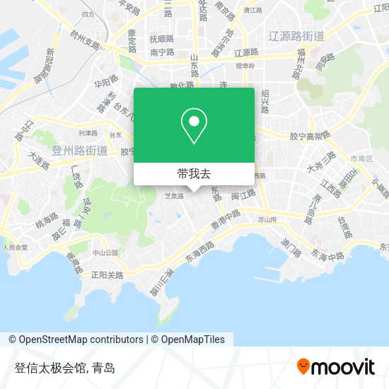 登信太极会馆地图