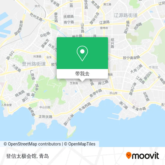 登信太极会馆地图