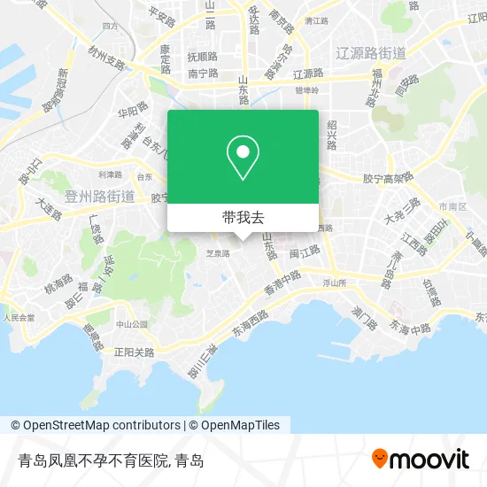 青岛凤凰不孕不育医院地图