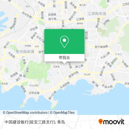 中国建设银行(延安三路支行)地图