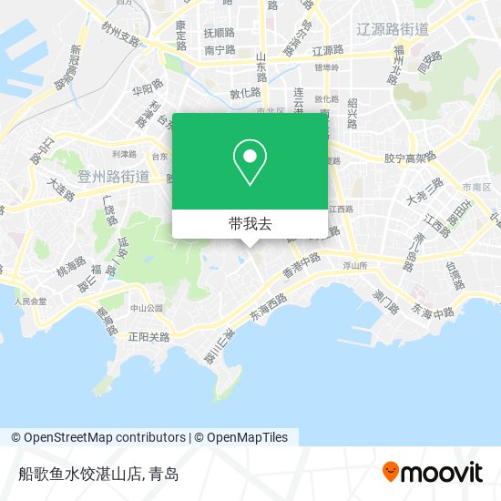 船歌鱼水饺湛山店地图