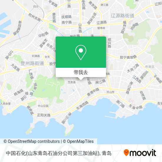 中国石化(山东青岛石油分公司第三加油站)地图
