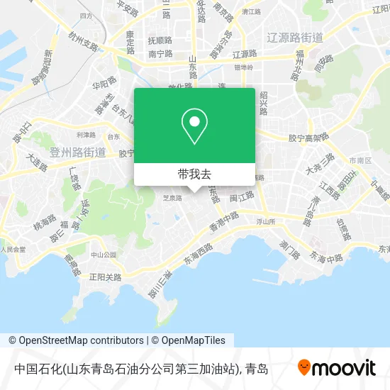 中国石化(山东青岛石油分公司第三加油站)地图