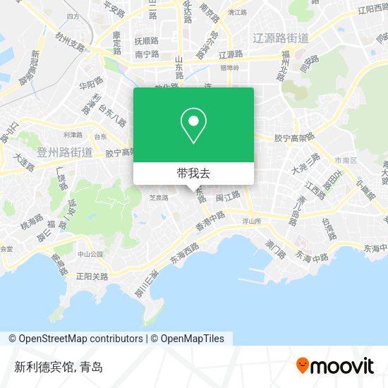 新利德宾馆地图