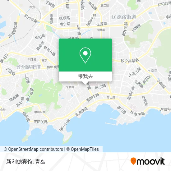 新利德宾馆地图