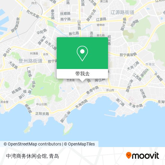 中湾商务休闲会馆地图