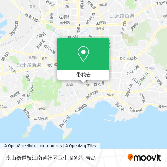 湛山街道镇江南路社区卫生服务站地图