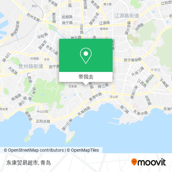 东康贸易超市地图