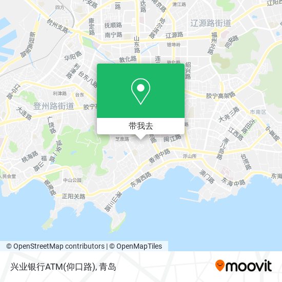 兴业银行ATM(仰口路)地图