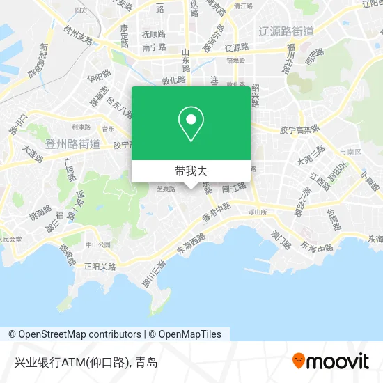 兴业银行ATM(仰口路)地图