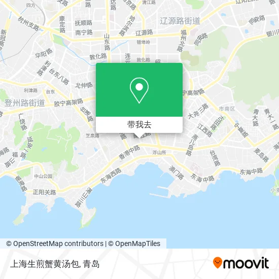 上海生煎蟹黄汤包地图