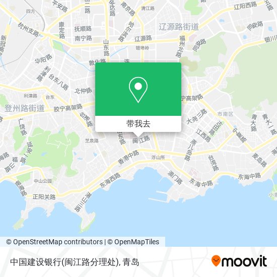 中国建设银行(闽江路分理处)地图