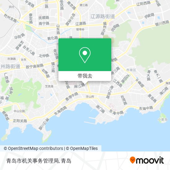 青岛市机关事务管理局地图