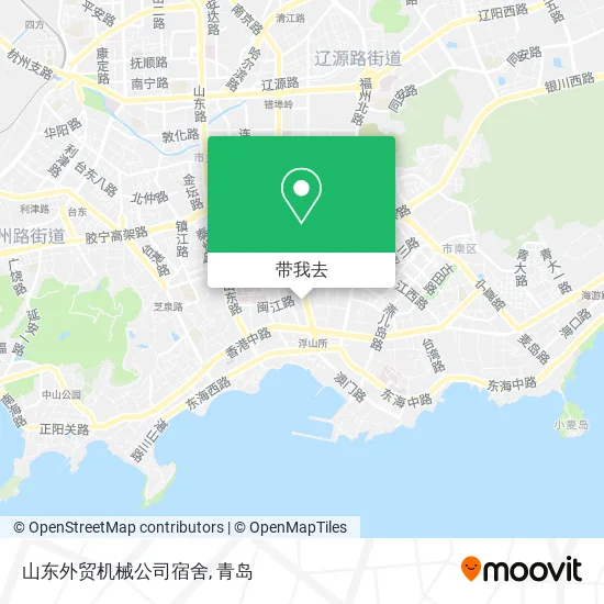 山东外贸机械公司宿舍地图