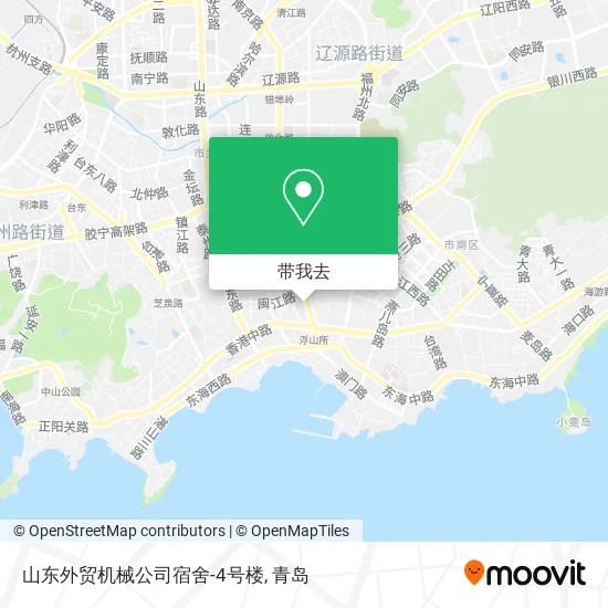 山东外贸机械公司宿舍-4号楼地图